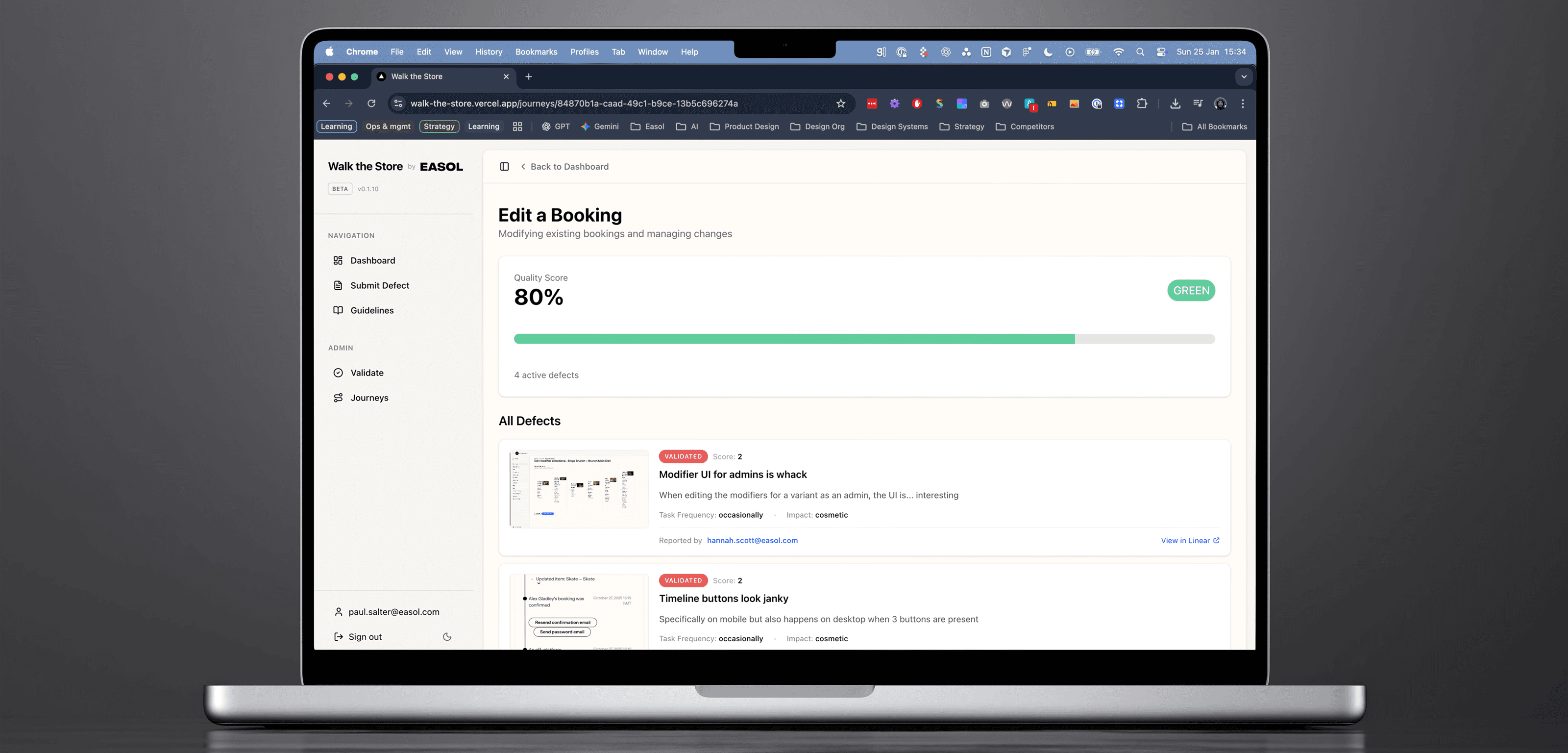 Walk the Store project